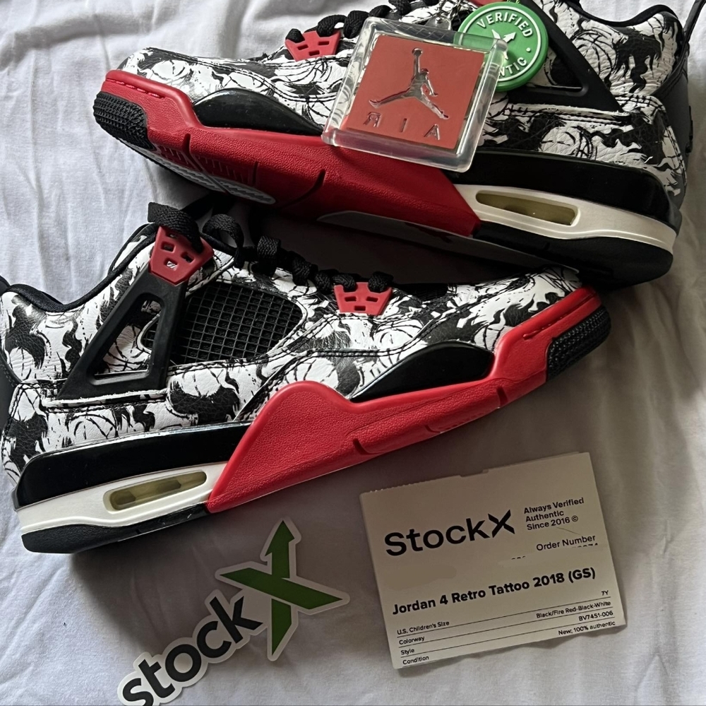 Jordan 4 retro tattoo